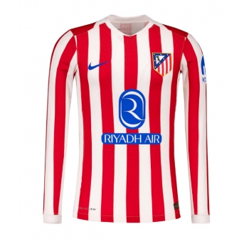 Billige Fotballdrakt Atletico Madrid Replika Hjemmedrakt 2025-26 Langermet